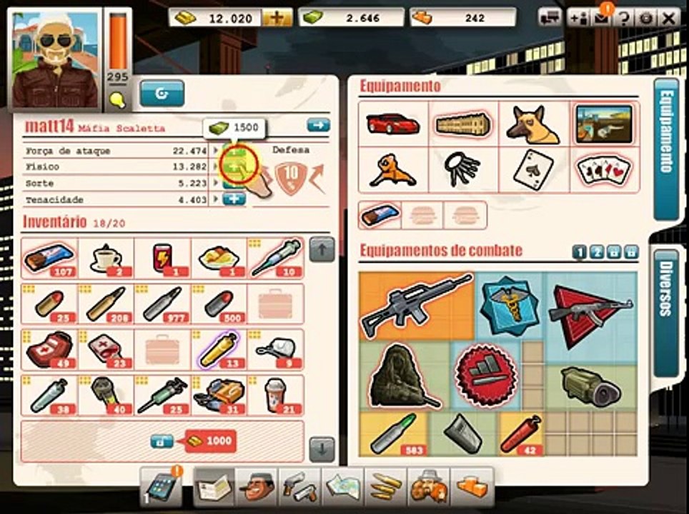 goodgame gangster a minha acc