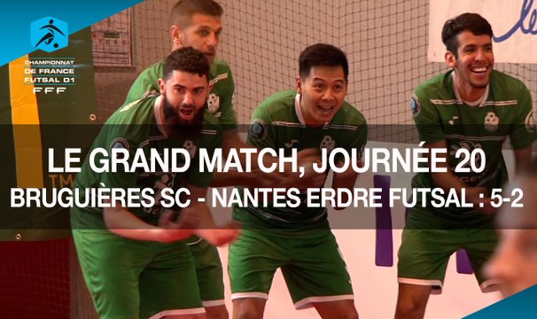 D1 Futsal, Le grand match, J20 : Bruguières SC - Nantes Erdre Futsal