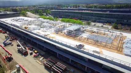 APPLE PARK April 2017 Drone Tour 4K