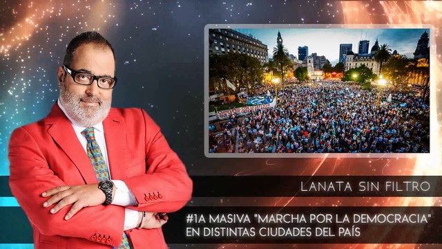 LANATA SIN FILTRO:#1A Masiva Marcha por la Democracia en distintas ciudades del país #LanataSinFiltro #RadioMitre