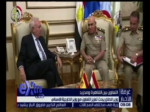 غرفة الأخبار | وزير الدفاع يبحث تعزيز التعاون مع وزير الخارجية الاسباني