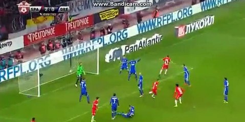 Goal HD - Spartak Moscow 2-1 Orenburg 03.04.2017