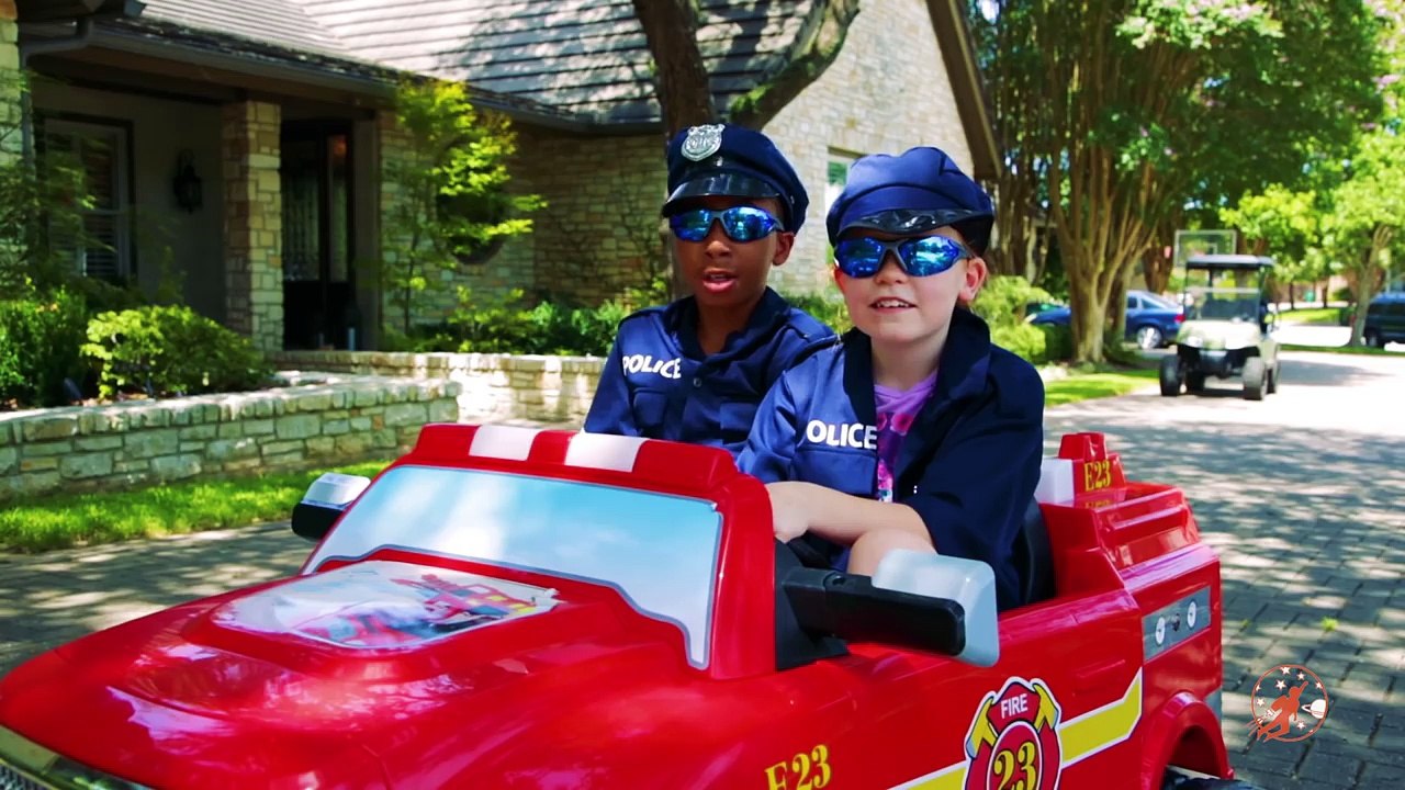 Little Heroes 36 Liar Liar Twin Kids Nerf War, Hidden Surprise Pokemon, Fire Truck & Kids Police Car-LOxwlMLEXpQ