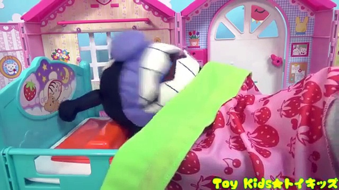 アンパンマン アニメおもちゃ パンの配達に行こう❤アンパンマン号 パン ばいきんまん Toy...