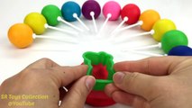 Learn Colors Play Doh Candy Peppa Pig Elephant Frog Lion Animal Molds Fun & Creative for Kids Rhymes-7R-3iJTmI3E