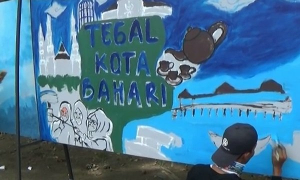 Lomba Melukis Mural Ini untuk Cegah Corat-coret Liar