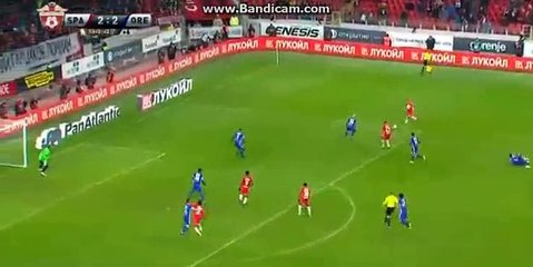 Promes  Goal HD - Spartak Moscow 3-2 Orenburg 03.04.2017