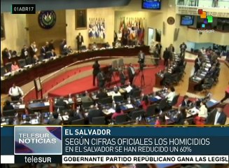El Salvador: disminuyen índices de criminalidad