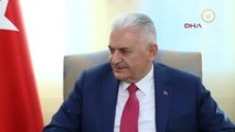 Başbakan Yıldırım Irak Türkmen Cephesi Başkanı Salihi'yi Kabul Etti