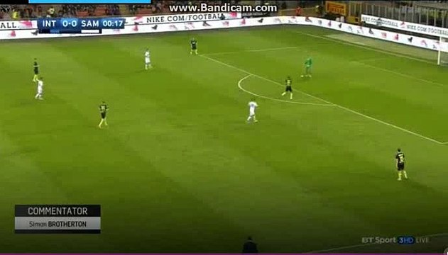 Inter 1st Big Chance - Inter Milan vs Sampdoria - Serie A - 03.04.2017