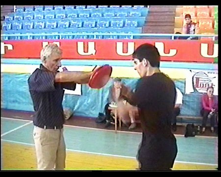 Boxer Throws Punches at Warp Speed