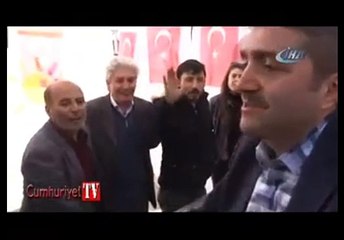 HDP'nin 'hayır' çadırını ziyaret eden AKP'li başkana Tarihi Kapak