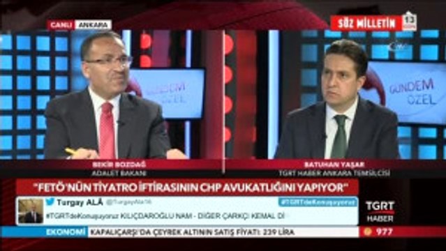 Bakan Bozdağ, Fetö Adil Öksüz'ü İnfaz Etmiş Olabilir