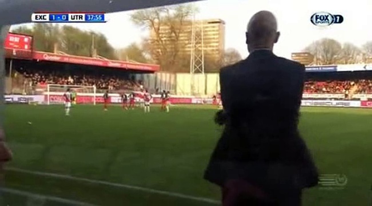 Sebastian Haller (Penalty) Goal HD - Excelsior	1-1	Utrecht 04.04.2017