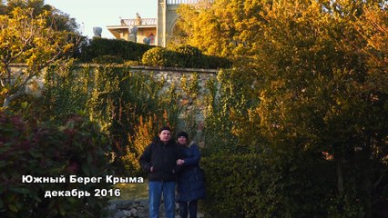 Южный Берег Крыма декабрь 2016