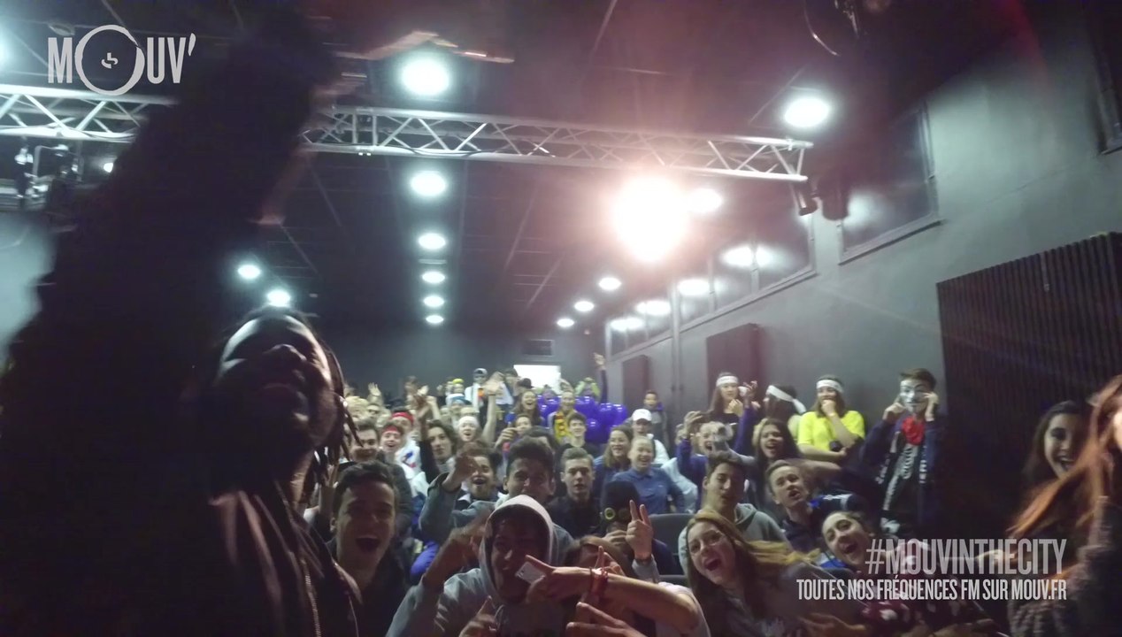 Mouv' en direct à Lyon : dans un lycée, avec De...