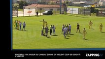 Un joueur Portugais agresse un arbitre avec un violent coup de genou en plein visage (vidéo)