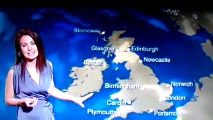 Reham Khan on BBC South Today - Blooper