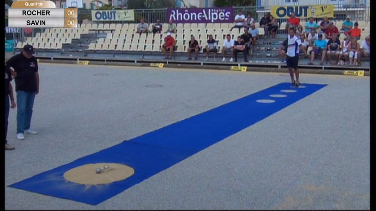 Nyons Pétanque 2016 : phase qualificative au tir de précision