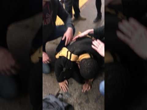 Man Rescued After Falling Onto Subway Tracks in New York City