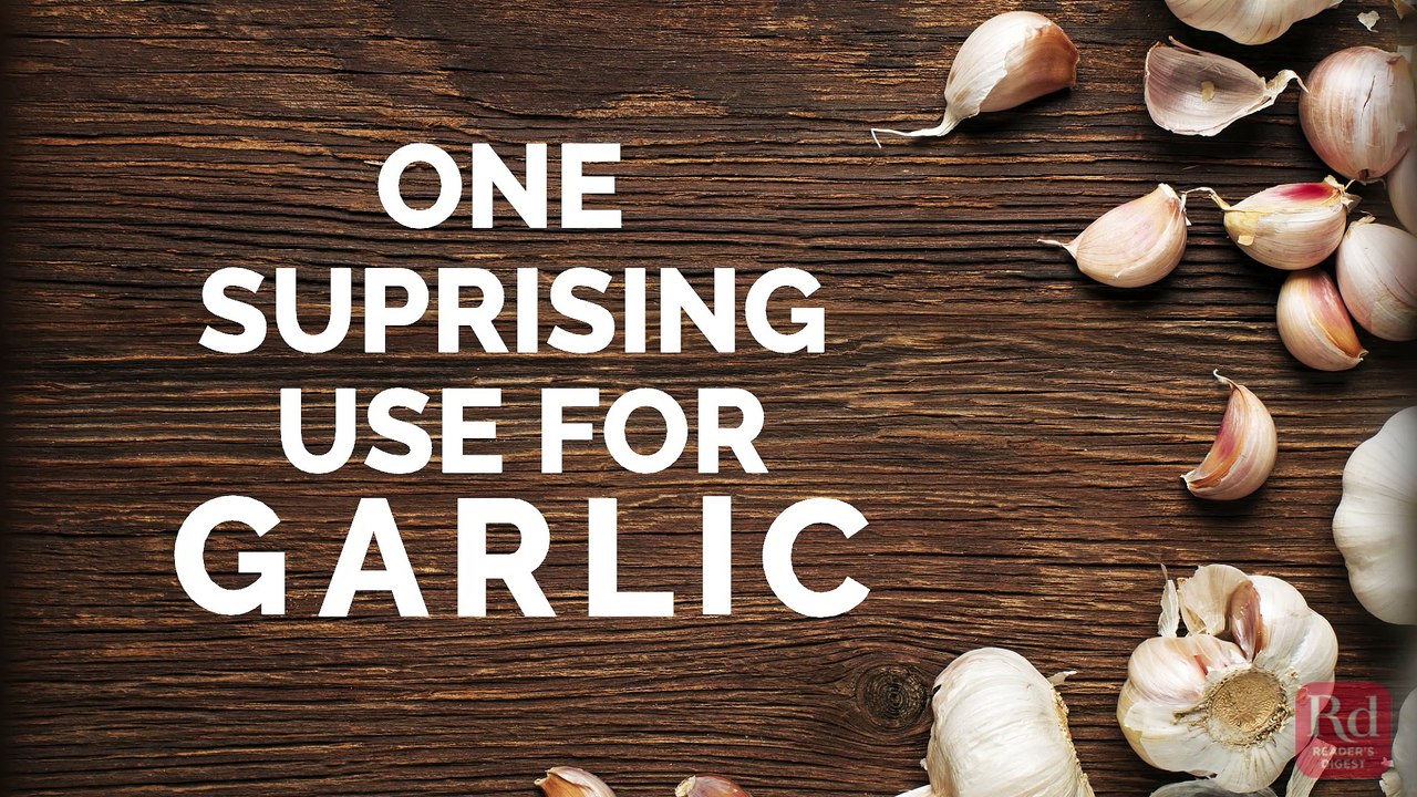 One Surprising Use for Garlic