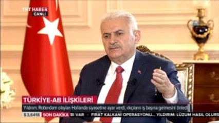 Başbakan Yıldırım, "Avrupa Seçim Hesaplarını Bu Ülke Üzerinden Kurmasın"
