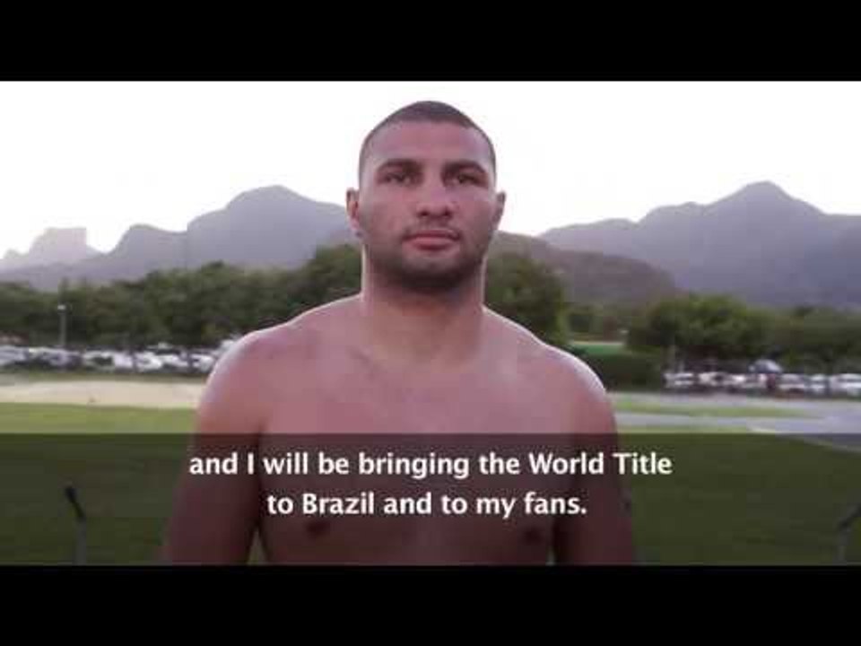 GLORY 11 Chicago - Anderson "Braddock" Silva Pre Fight Interview