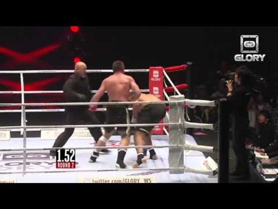 GLORY 8 Tokyo - Peter Aerts vs. Jamal Ben Saddik (Highlights)