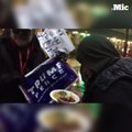 Trump supporter refuses peace offering [Mic Archives]