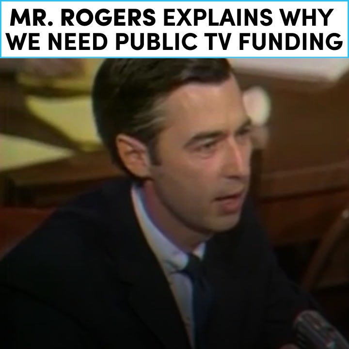 Mr. Rogers explains why we need public TV funding  [Mic Archives]