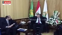 جامعة بنها تستقبل قنصل العراق وتؤكد على تدعيم بين البلدين