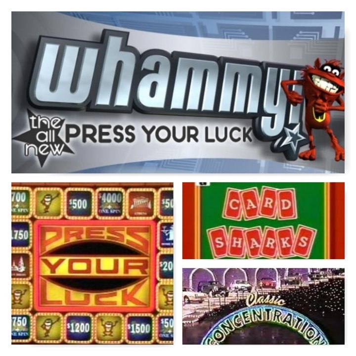 Press Your Luck Whammy!, Card Sharks and Classic Concentration