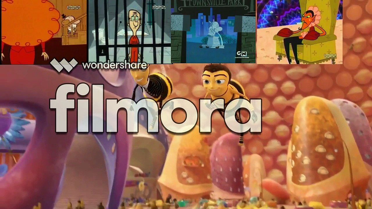 Bee Movie, but everytime someone says bee, an episode of The Powerpuff Girls plays overtop