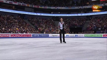Boyang Jin (CHN). FP. WC Helsinki 2017