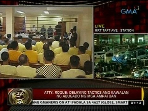 Pagdinig sa Maguindanao Massacre, case, muling naudlot dahil walang abugado ang mga Ampatuan
