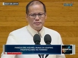 Saksi: PNoy, bukas na sa usaping pagpapalawig ng termino