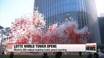 World's fifth-tallest building Lotte World Tower holds grand opening