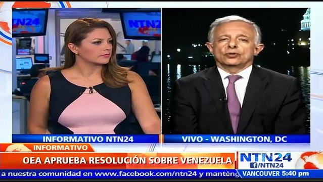 La Carta Democrática está activada : Andrés González, embajador de Colombia ante la OEA, sobre sesión acerca de Venezue