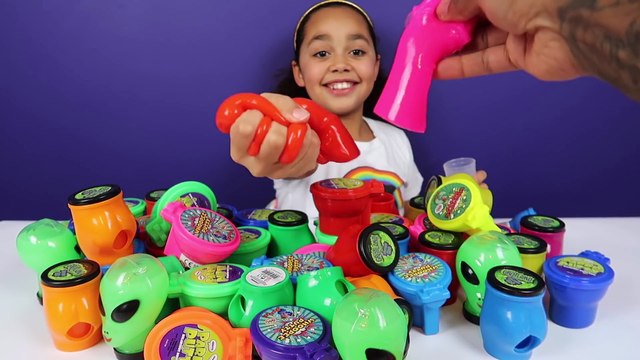 SUPER GROSS! SUPER GOOEY! Giant Noise Putty Slime - Alien Goo - Fart Putty Ooze