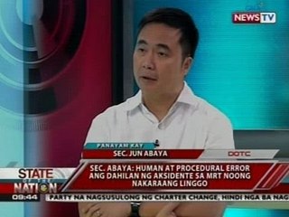 SONA: Panayam kay DOTC Sec. Jun Abaya