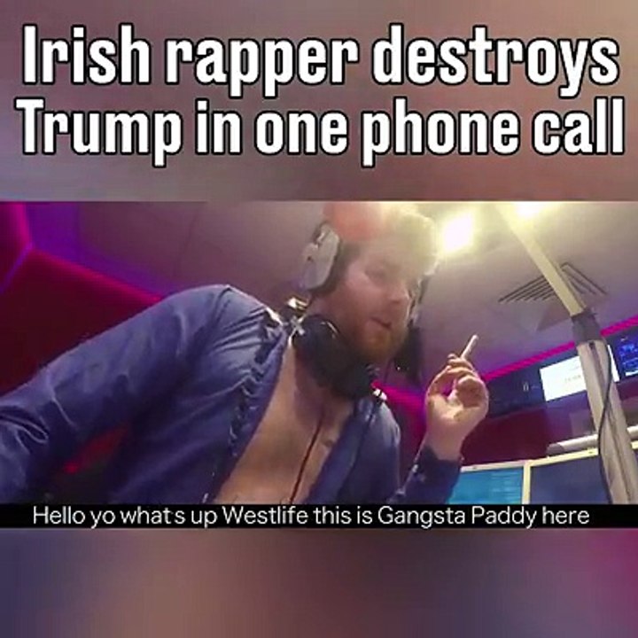 Irish rapper destroys Donald Trump