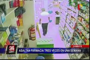 Áncash: delincuentes roban farmacia por segunda vez