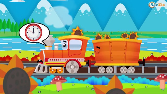 Trenes infantiles - Aprender a contar - Trenes y Camiónes - Coches infantiles - Carritos para niños