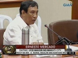 24 Oras: Dating bise alkalde ng Makati, idinawit si VP Binay sa kontrobersiyal na parking building