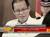 Pagdinig ng Kamara sa 3 impeachment complaints vs. PNoy, 3 beses sinuspinde