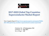 Global Superconductor Industry Report 2017 with Feasibility Study of Future Projects 2022