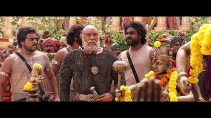 Sathyaraj as Kattappa AV _ Baahubali _ MM Keeravaani