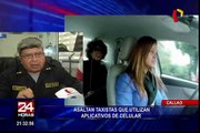 Callao: asaltan a taxistas que usan aplicativos de celular