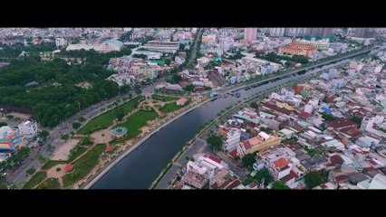 [Flycam] Phantom 4 - Somewhere in Dictrict 6 TPHCM VIETNAM