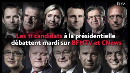 Le Pen, Macron, Mélenchon... et les autres. Débat à 11 : que va-t-il se passer ?